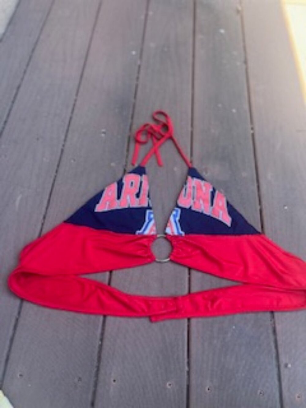 University of Arizona - Halter - Triangle Style Game Day Top -Size L